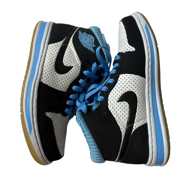 RARE Nike Air Jordan Alpha 1 University Blue UNC Sneakers Size 5.5Y No Box main image 4